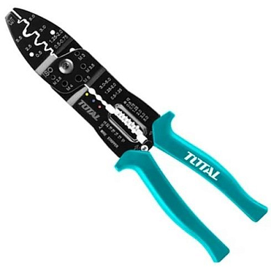 клещи для снятия изоляции total tht152429