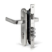 замок врезной apecs 1526/60-cr (0118)