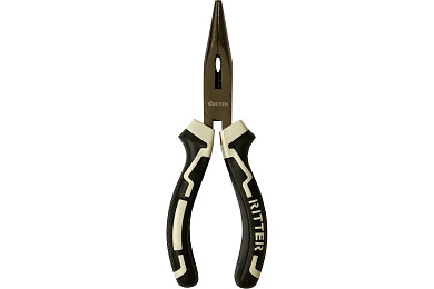 длинногубцы ritter eco 160мм прямые