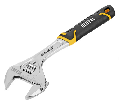 15743 ключ разводной denzel 250мм