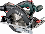 аккумуляторная циркулярная пила metabo ks 18 ltx 57 1 акб 4.0ач и зу