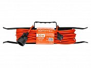 jp8402-03 удлинитель на рамке 30м (1 роз., 2,2квт, б/з, пвс,2х1) юпитер