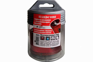 сверло-коронка hardcore 38мм алмазное по кафелю и керамограниту