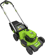 2517407ub акк. газонокосилка 48см greenworks gd40lm48spk4