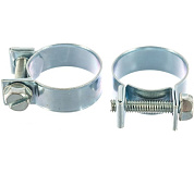 47507  хомут металл.сибртех mini 18-20мм, 2 шт, ширина 9мм, винтовые