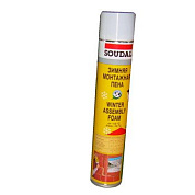 пена монтажная soudal yellow 750мл зима арт.107557