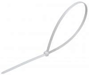 smp-73249-100 хомут нейлоновый 7,6х400мм белый 100шт