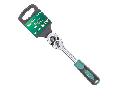 18610-02 трещотка 1/4" 45зуб. 155мм волат