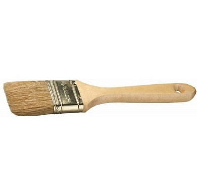 01005-075 кисть зубр эксперт плоская универсальная натуральная щетина 75мм