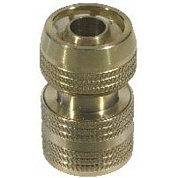 4246-55005b соединитель "шланг-насадка",латунный с автостопом, 1/2