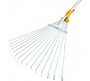 61787 грабли сибртех веерные стальные раздвижные