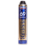 пена монтажная krass professional v69 0,89л пистолетная