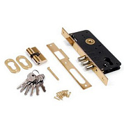 замок врезной apecs 2200/60-g (9620l)