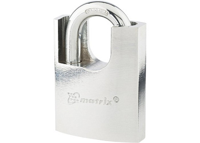 91806 замок matrix навесной 60мм защищенная душка