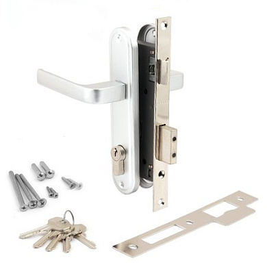 замок врезной apecs 1226/60-cr (0126)