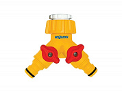 2256 3600 коннектор для крана двойной hozelock