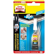 клей "супер момент секундный" гель 3гр