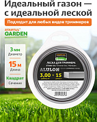 st6065-30 леска startul 3мм 15м квадрат