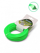 леска хопер eco-line треугольник 3,0мм15м (зелёная)