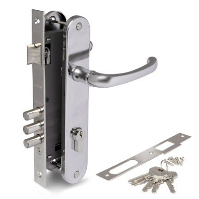 замок врезной apecs 2210/60-cr 00017402