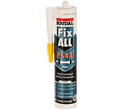 клей-герметик soudal fix-all flexi 290мл черный 134901