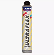пена монтажная krass ultraflex 65 всесезонная 0,82л пистолетная