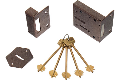 замок накладной гарант-н