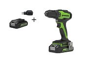 3704007ua акк. дрель ударная greenworks gd24dd35k2