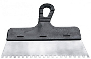 1205107 шпатель korvus зубчатый 250мм 6х6мм