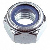 гайка шестигранная м14 din985 с нейл. вставкой