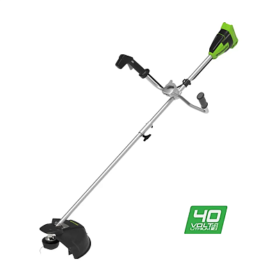 2105707 аккумуляторный триммер greenworks gd40bcb 40b без акб и зу