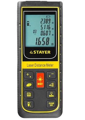 34959 дальномер stayer 100м 2мм