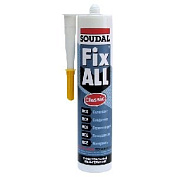 клей-герметик soudal fix-all белый 290мл арт.117383