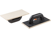 st1061-02 терка пластм. с войлоком 130х270х6,5мм startul master