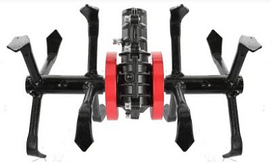 насадка-культиватор гусиные лапки хопер yk-w007 для трим. вал 26мм, 9 шлицов