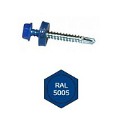 саморез кровельный ral5005 4,8х29 синие