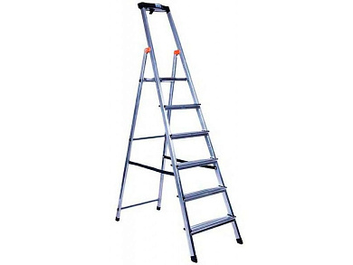 128966 стремянка krause safety 6 