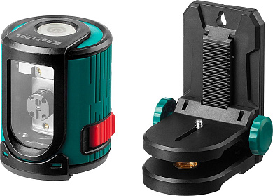 34700-2 лазерный нивелир kraftool 20м 0,2мм/м с держателем