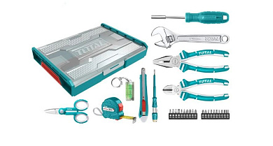 набор ручного инструмента total 29предметов thktv02h291