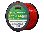 st6055-27 леска startul 2,7мм 216м круг