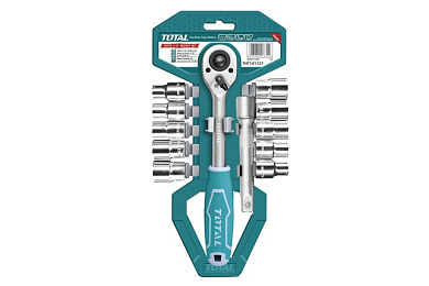 набор торц.головок total 1/2. 10-24мм tht141121