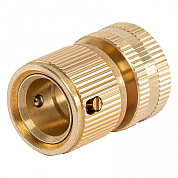 66255 соединитель латунный для шланга palisad 3/4" внутренняя резьба