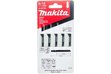 пилки для лобзика 5 шт b-18 makita a-85709