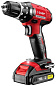 Аккумуляторный шуруповерт ЗУБР ДА-18-2-Ли КНМ2