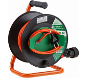 jp8403-13 удлинитель на катушке 10м (1 роз, 2,2квт, б/з, пвс 2х1,0)  юпитер