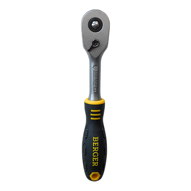 трещотка berger 1/4" bg2427