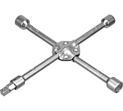 14249 ключ-крест балонный stels 17х19х21х22мм 1/2"