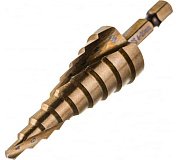 сверло по металлу hardcore 4-39мм шагово-спиральное 13ступеней