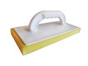 944-00 пластиковая тёрка с твердой резиновой губкой bravo 130x270x10 comensal