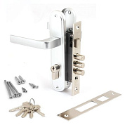 замок врезной apecs 1026/60-cr (0108)